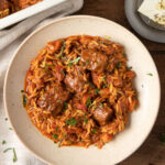 Beef giouvetsi