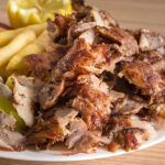 Pork gyros (portion)