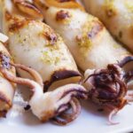 Grilled calamari