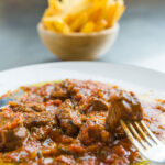 Beef in tomato sauce