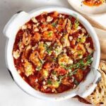 Mussel saganaki