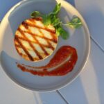 Grilled Talagani cheese
